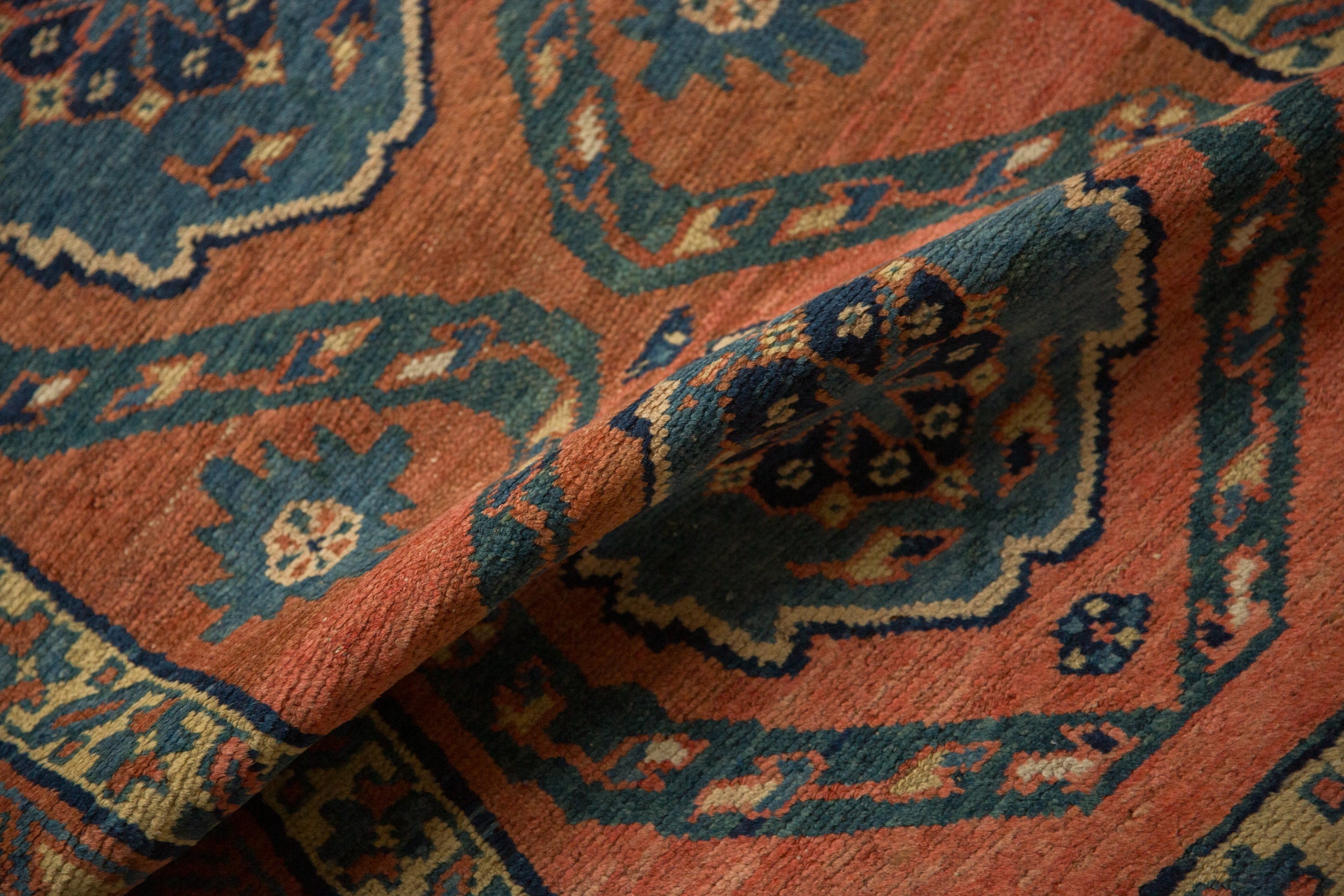 3.5x11.5 Antique Northwest Persian Rug Runner