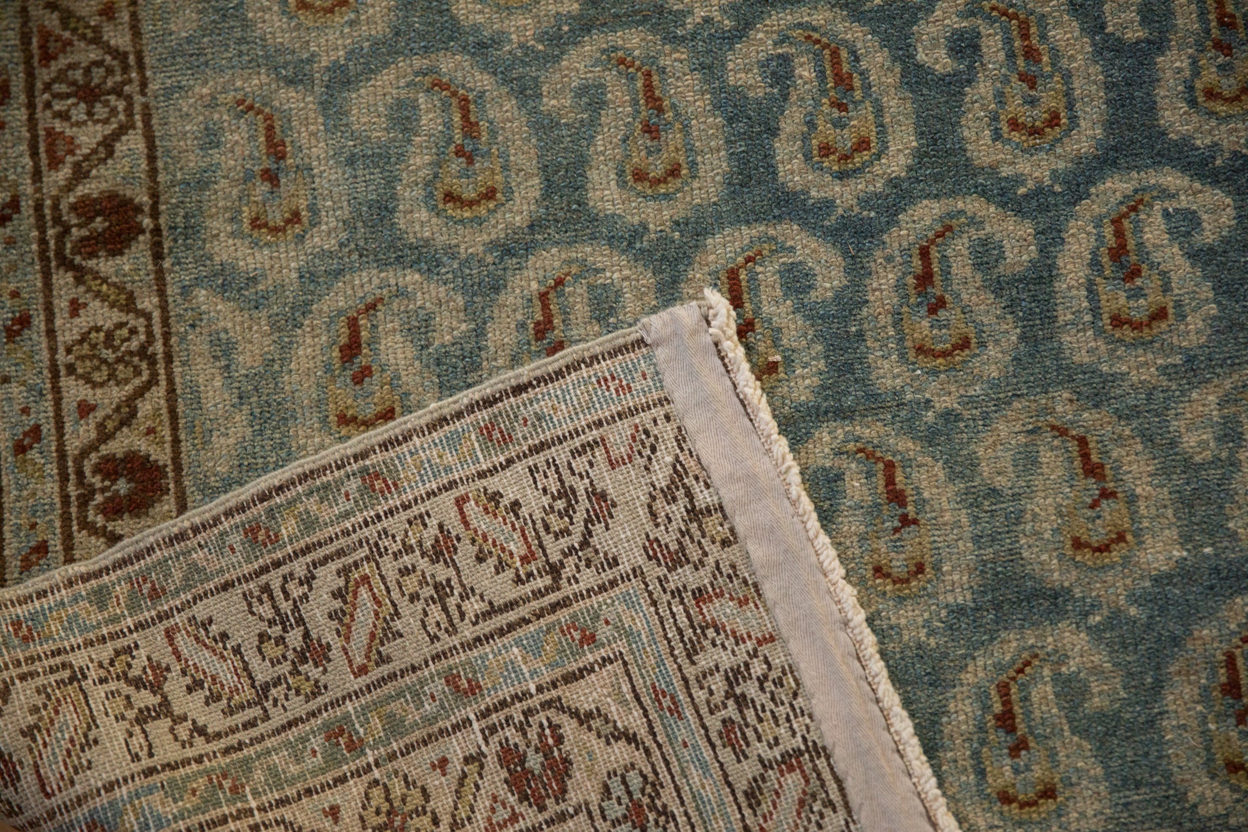 3x16 Vintage Distressed Hamadan Rug Runner