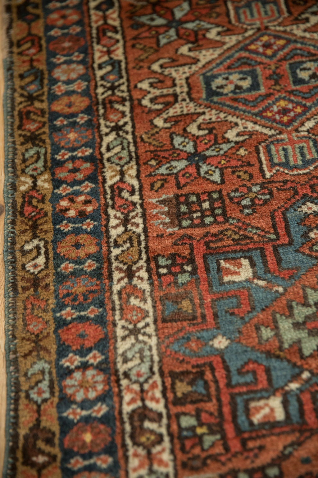 2x4 Vintage Karaja Rug Runner