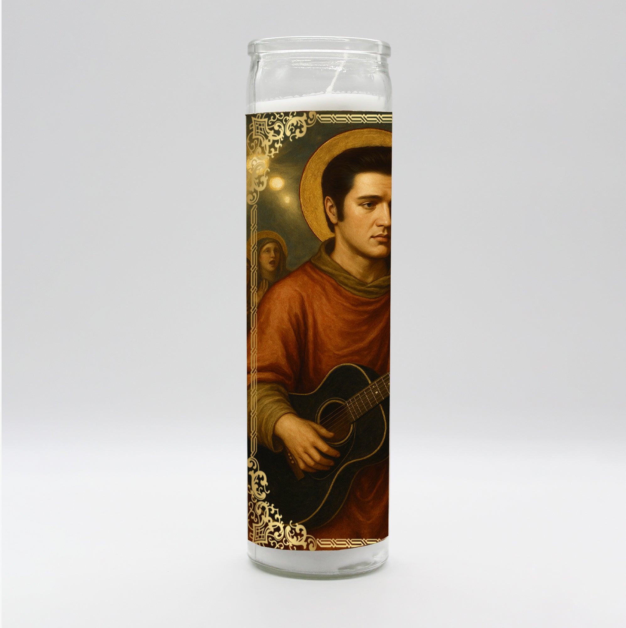Saint King of Rock n' Roll Renaissance Candle