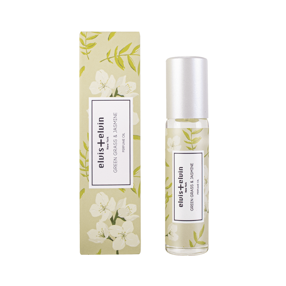 Green Grass & Jasmine Perfume Oil by elvis+elvin
