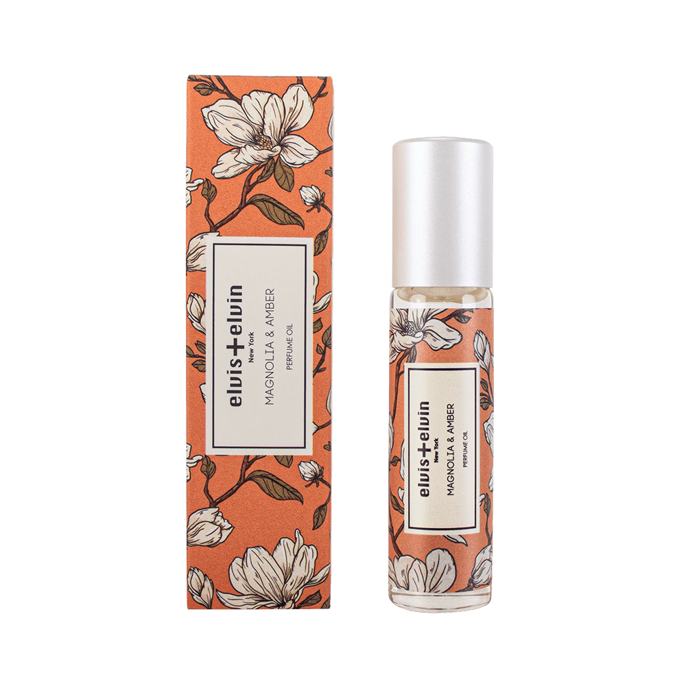 Magnolia & Amber Perfume Oil by elvis+elvin