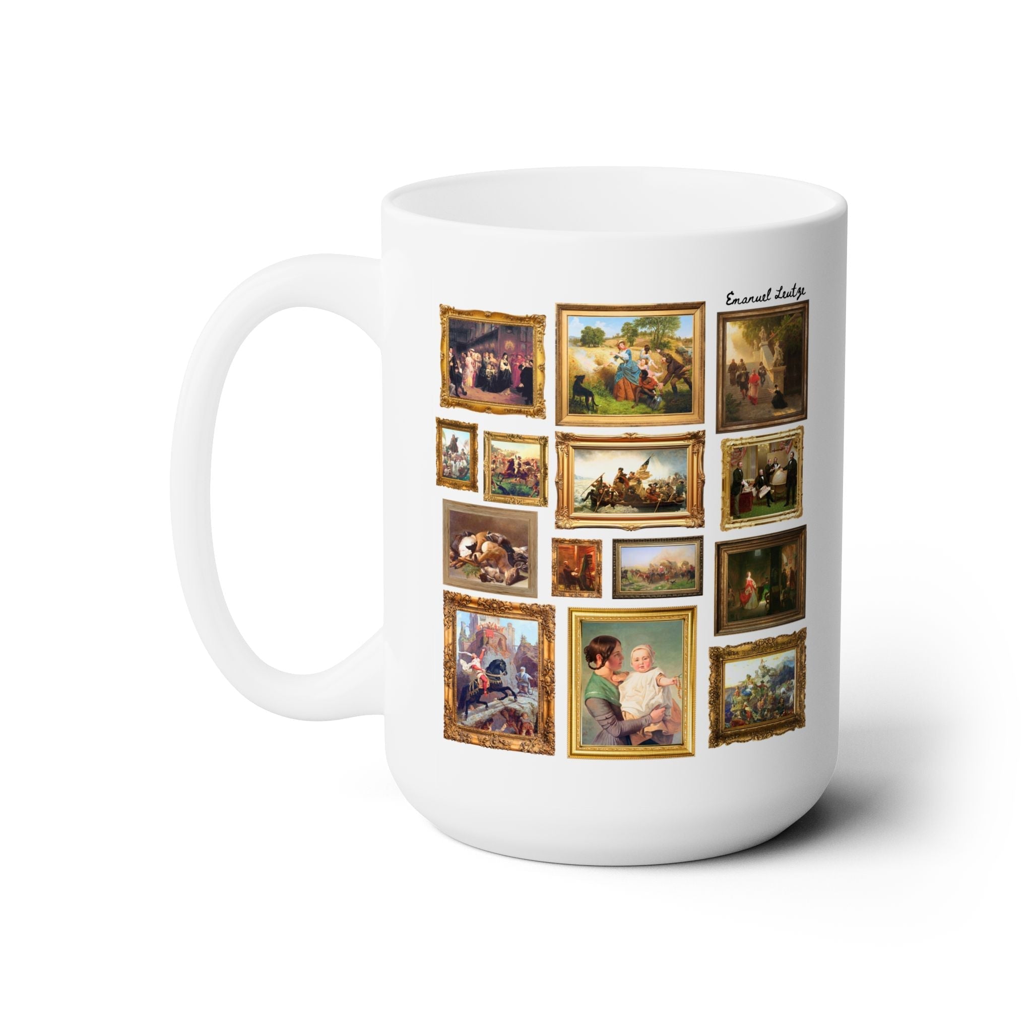Emanuel Leutze Art History Coffee Mug