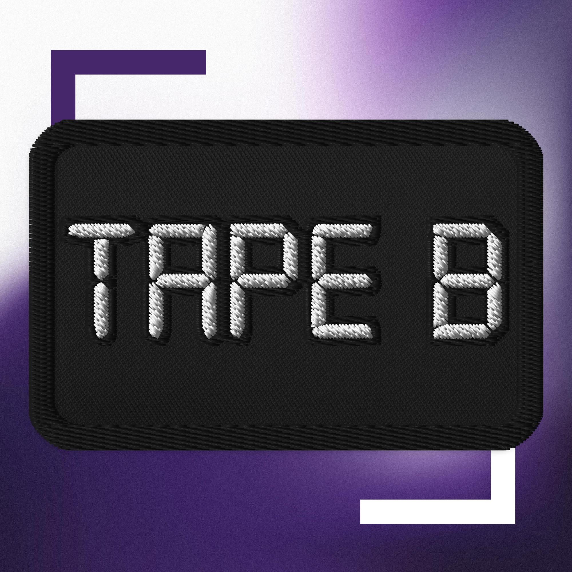 Tape B Embroidered Iron-on Festival Patches