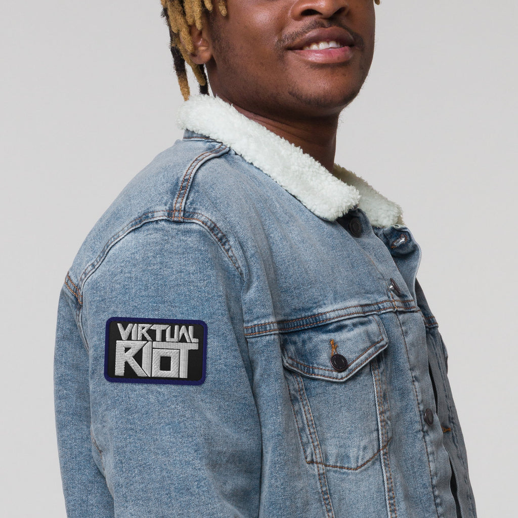 Virtual Riot Embroidered Iron-on Patches