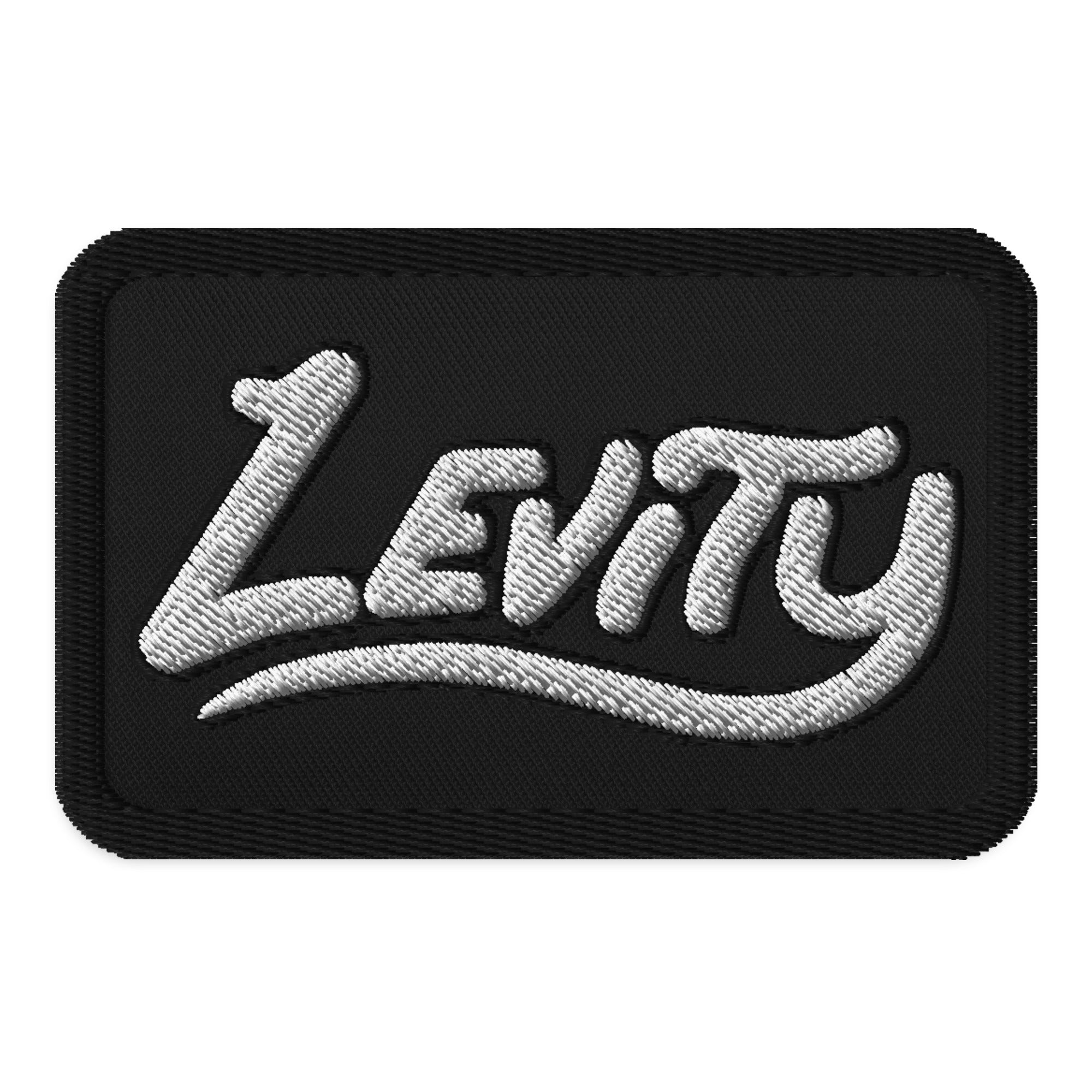 Levity Embroidered Iron On EDM Festival Patches