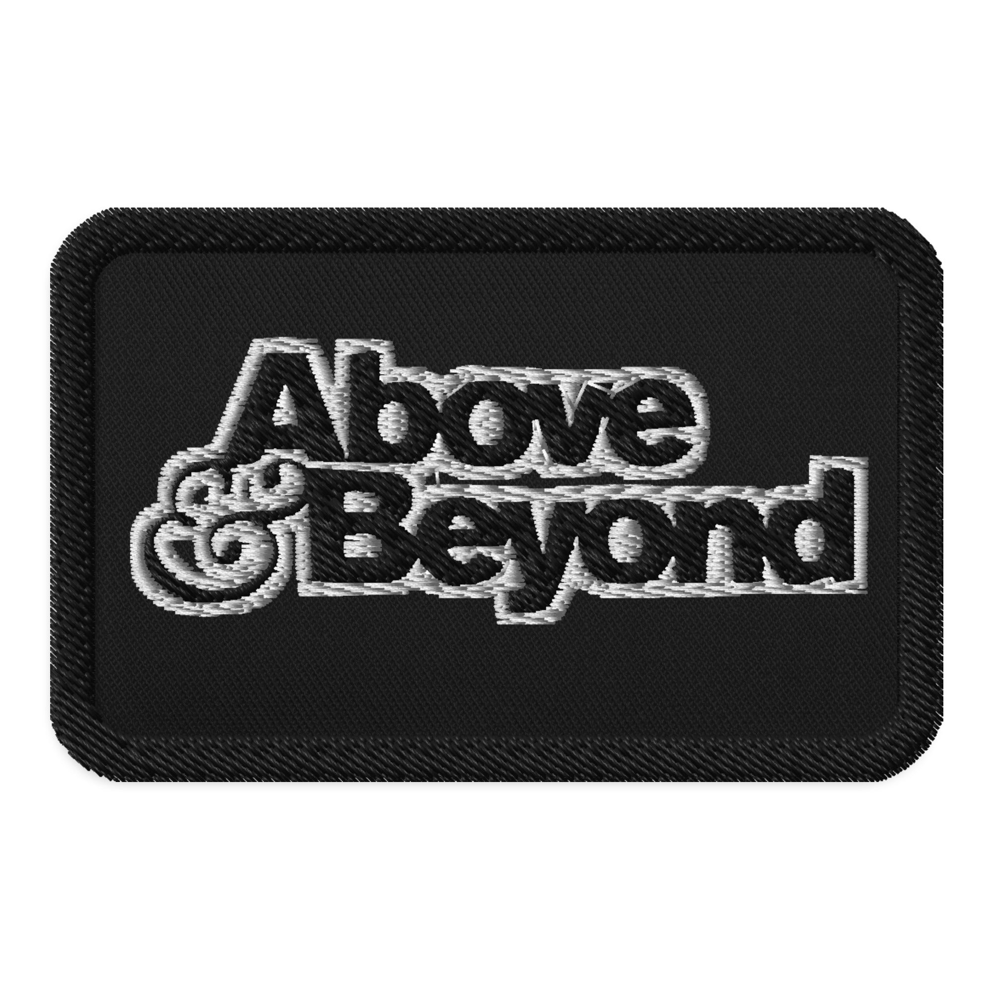 Above & Beyond Iron-on Embroidered Festival Patches