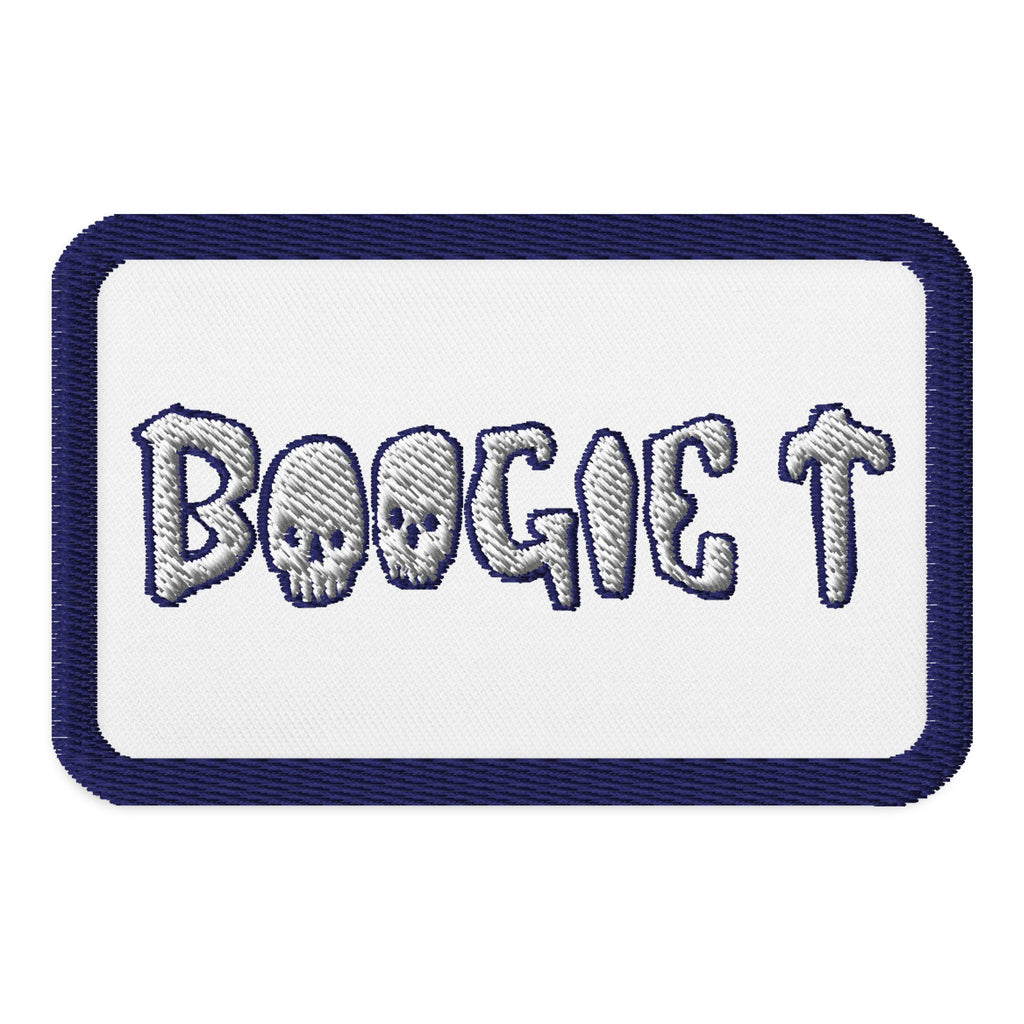 Boogie T Iron-on Embroidered EDM Raver Patches