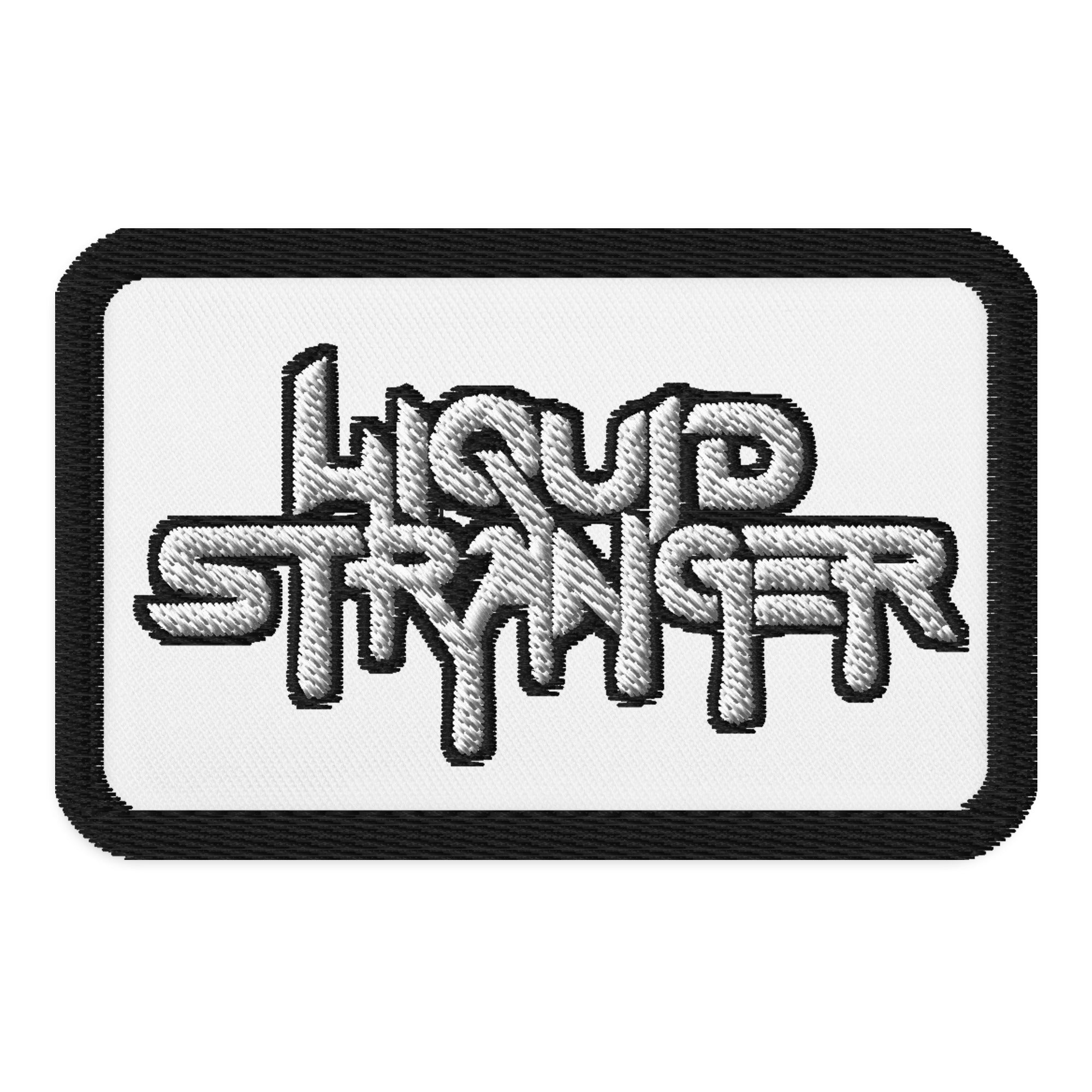 Liquid Stranger Embroidered EDM Artists Festival Iron on Patches