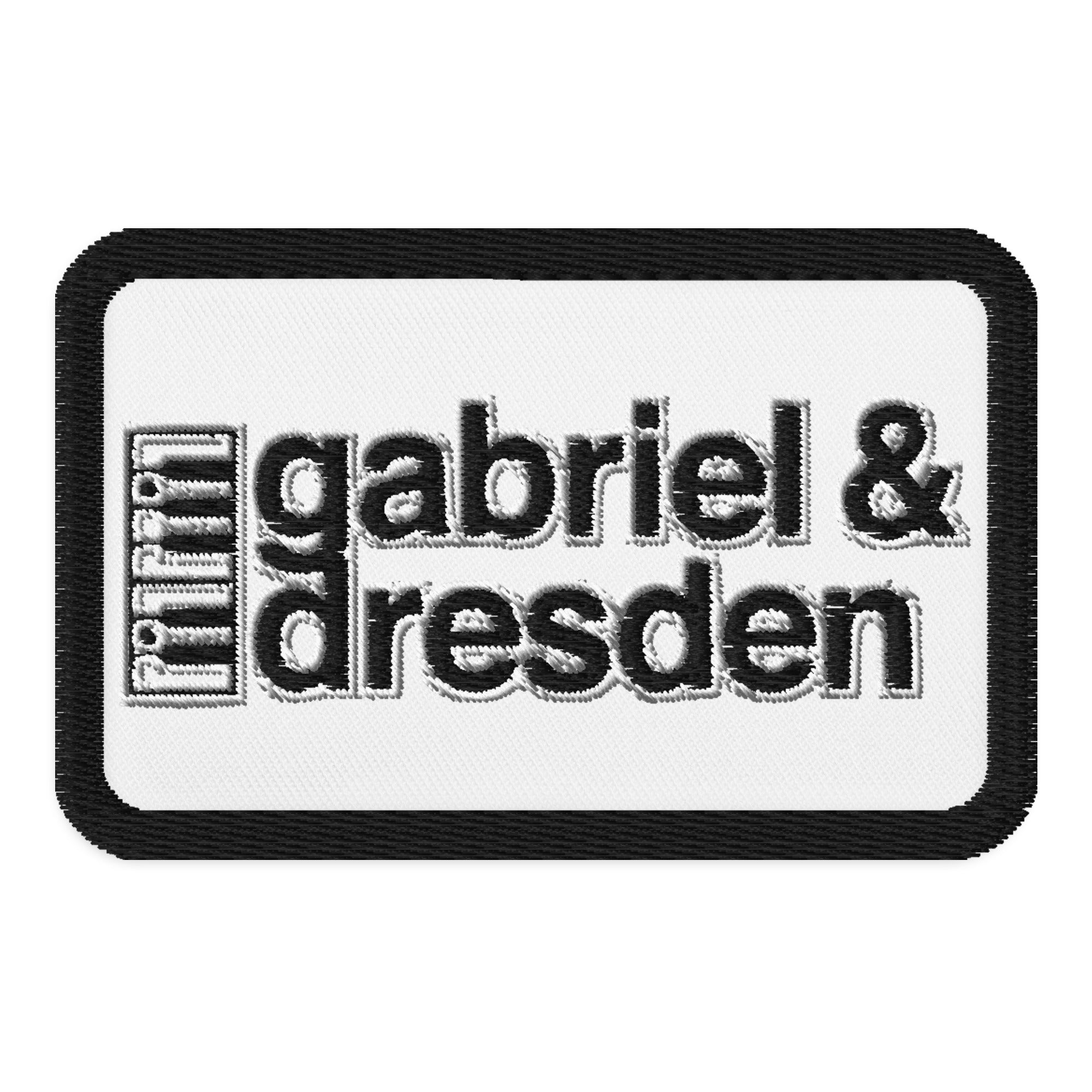 Gabriel and Dresden Patches Iron-on Embroidery