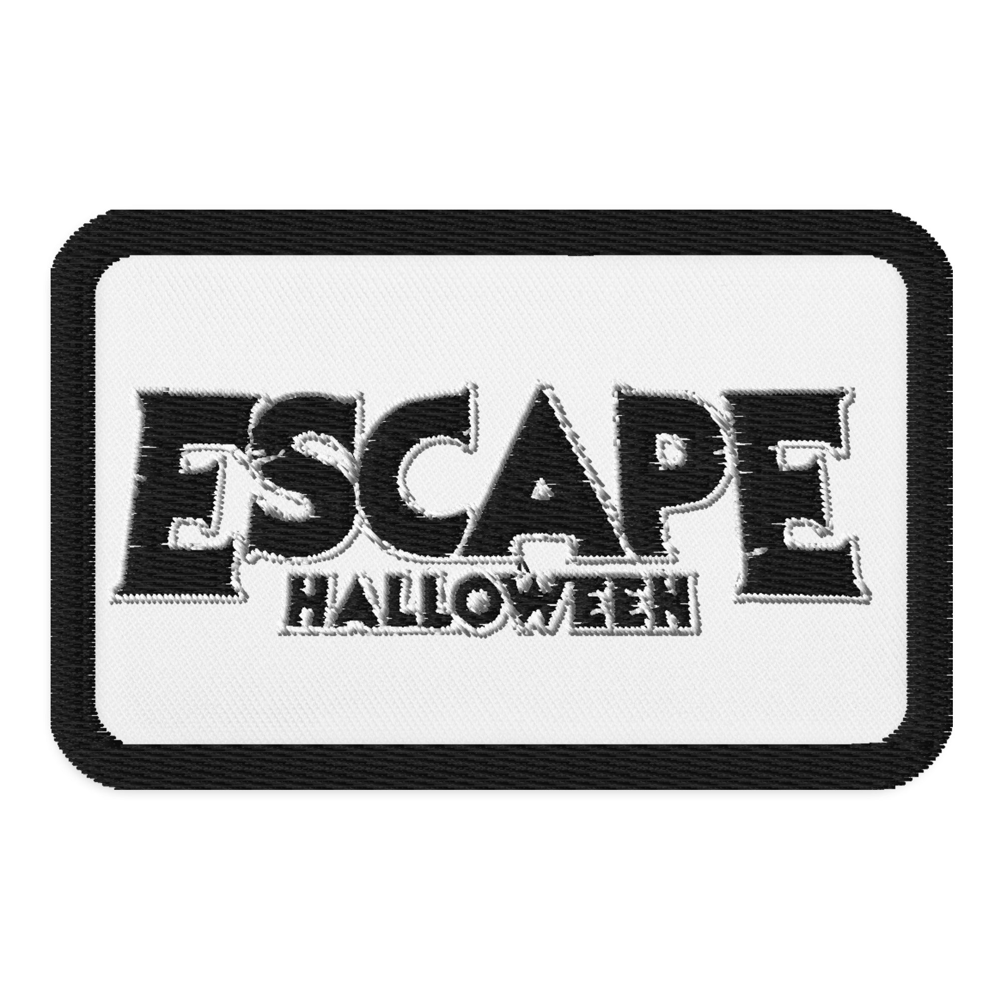 Escape Halloween Limited Time Embroidered Iron-On Patches