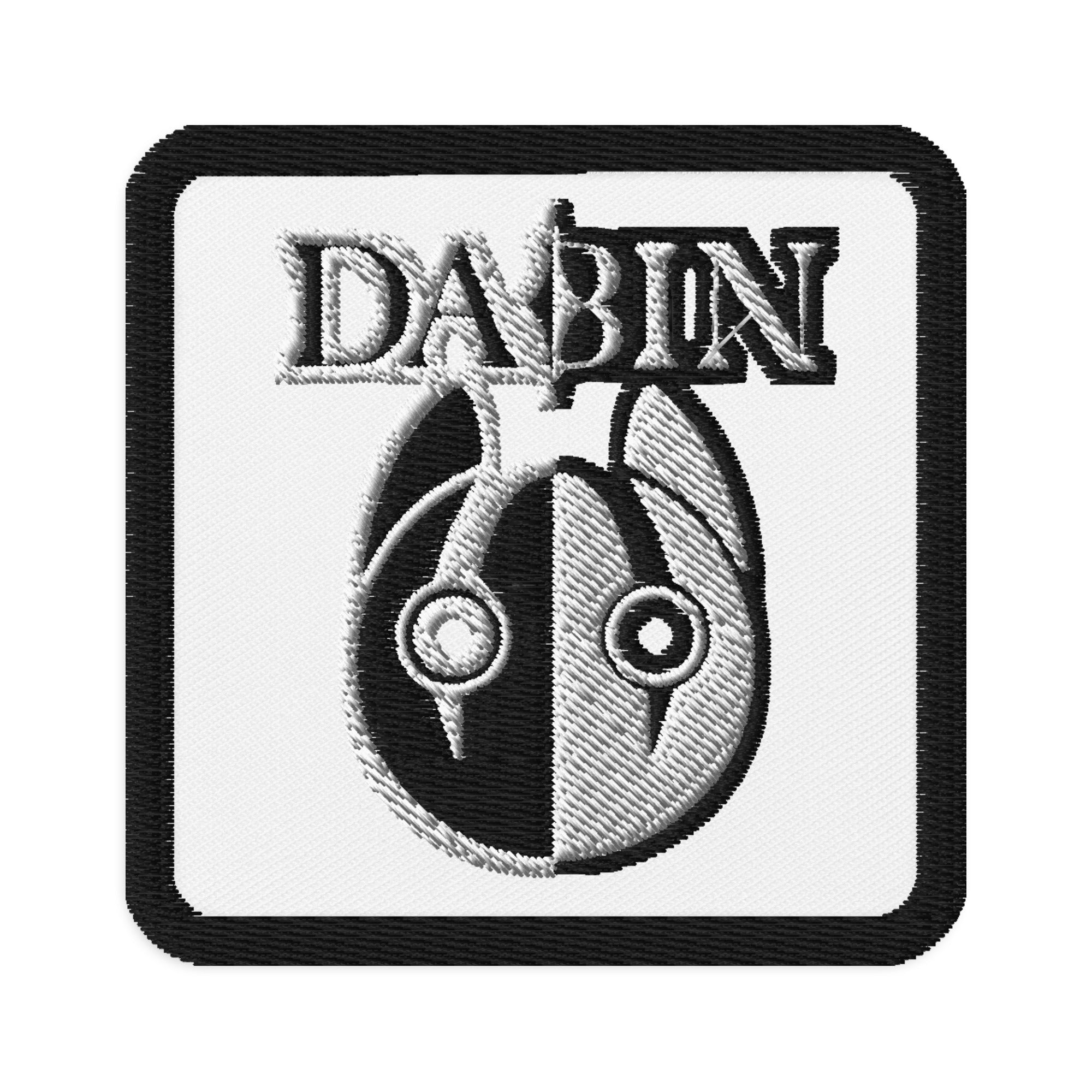 Dabin Embroidered iron on festival patches