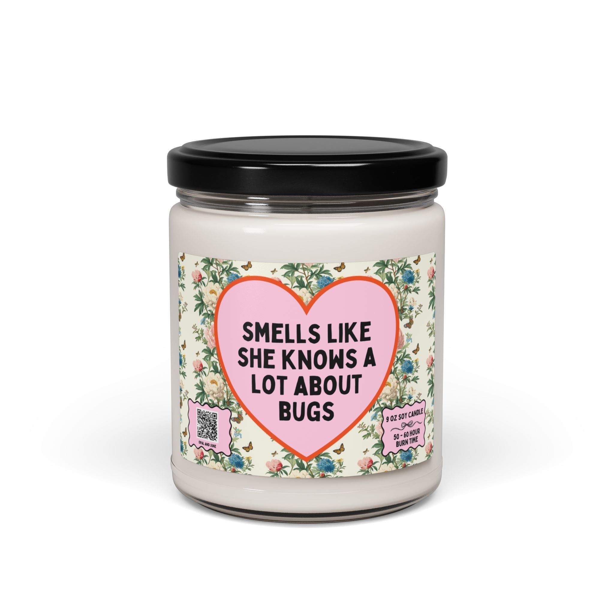Entomologist Bug or Insect Lover Candle