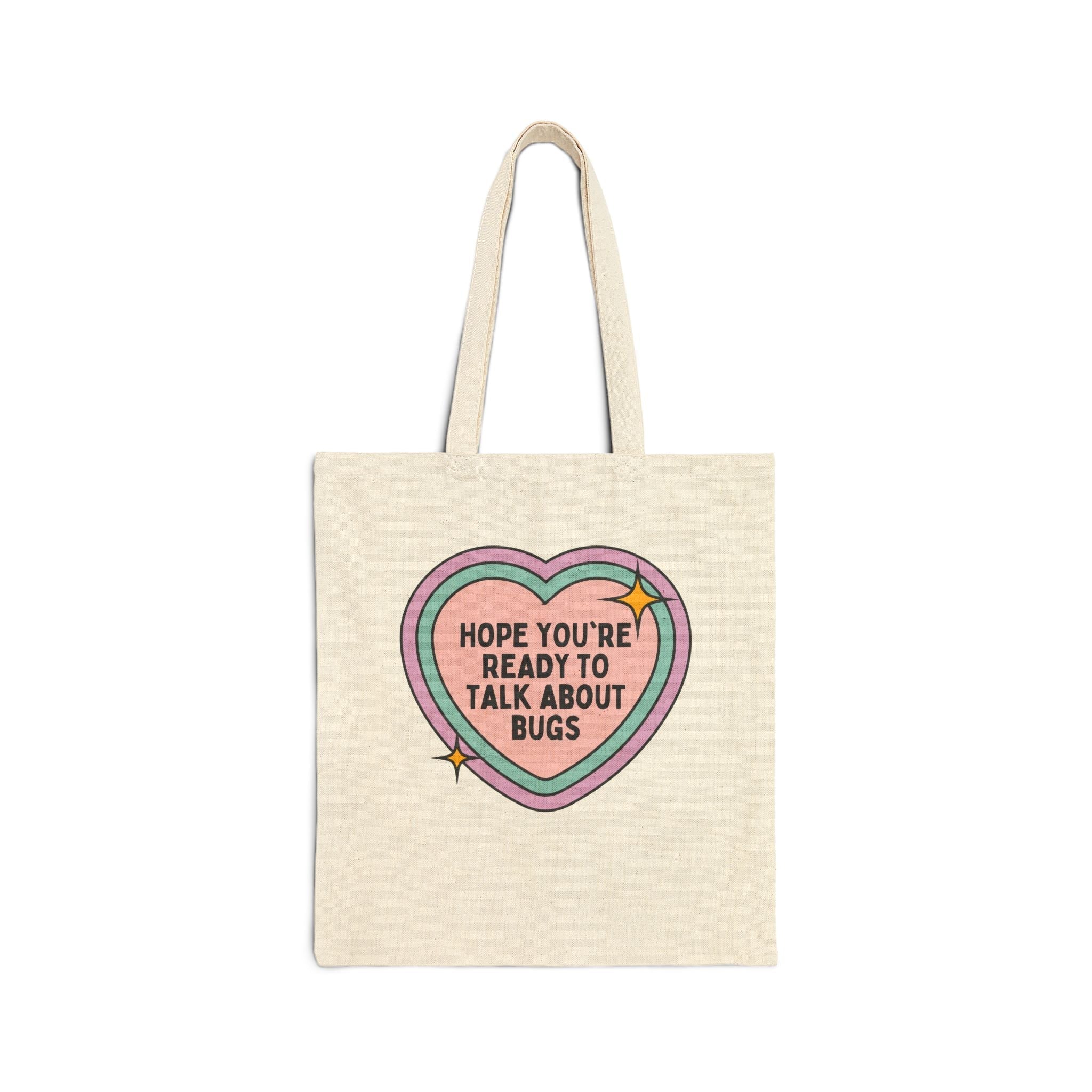 Entomologist Bug or Insect Tote with Heart