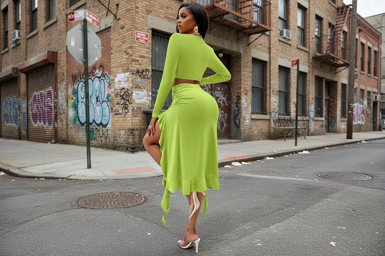 Lasting Memory Sweater Skirt Set