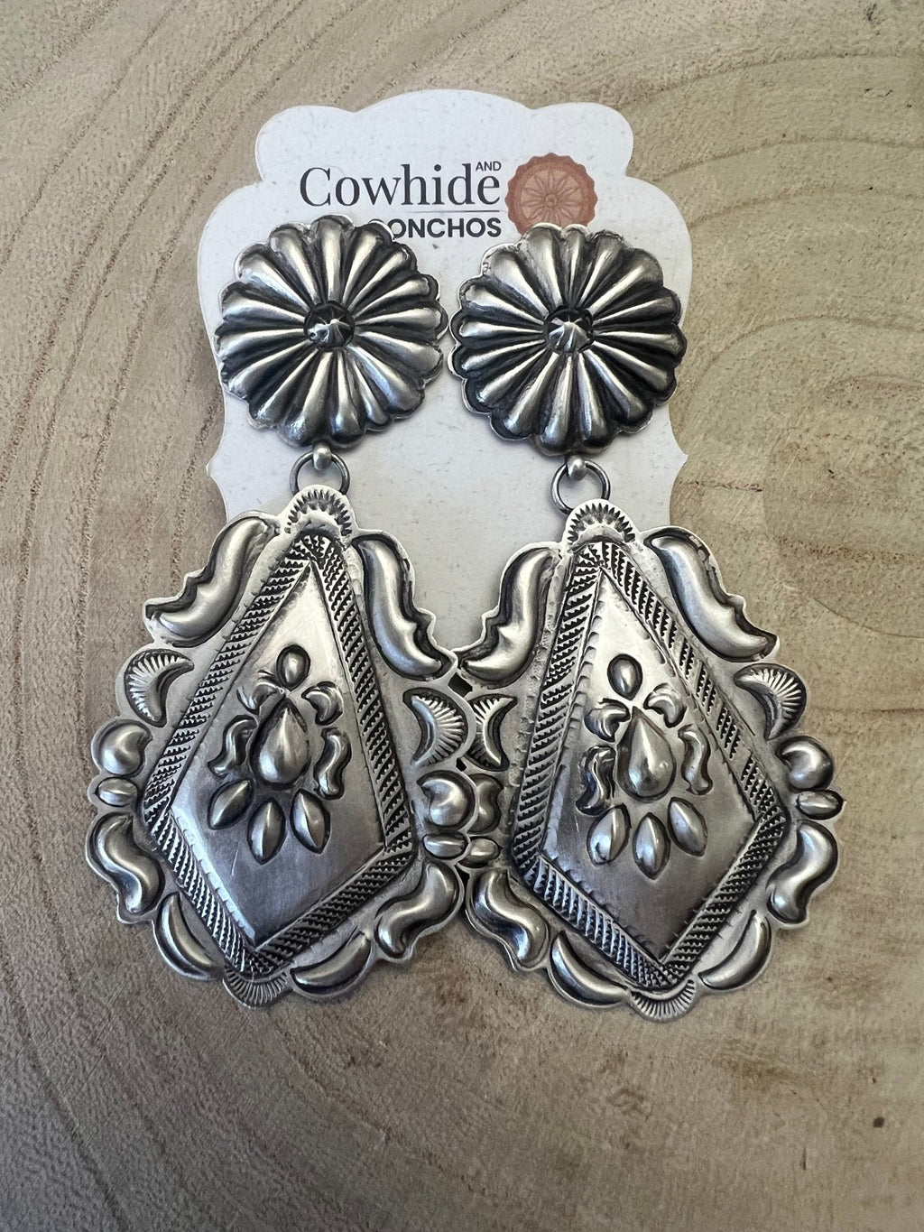 Eugene Charley Sterling Silver Earrings
