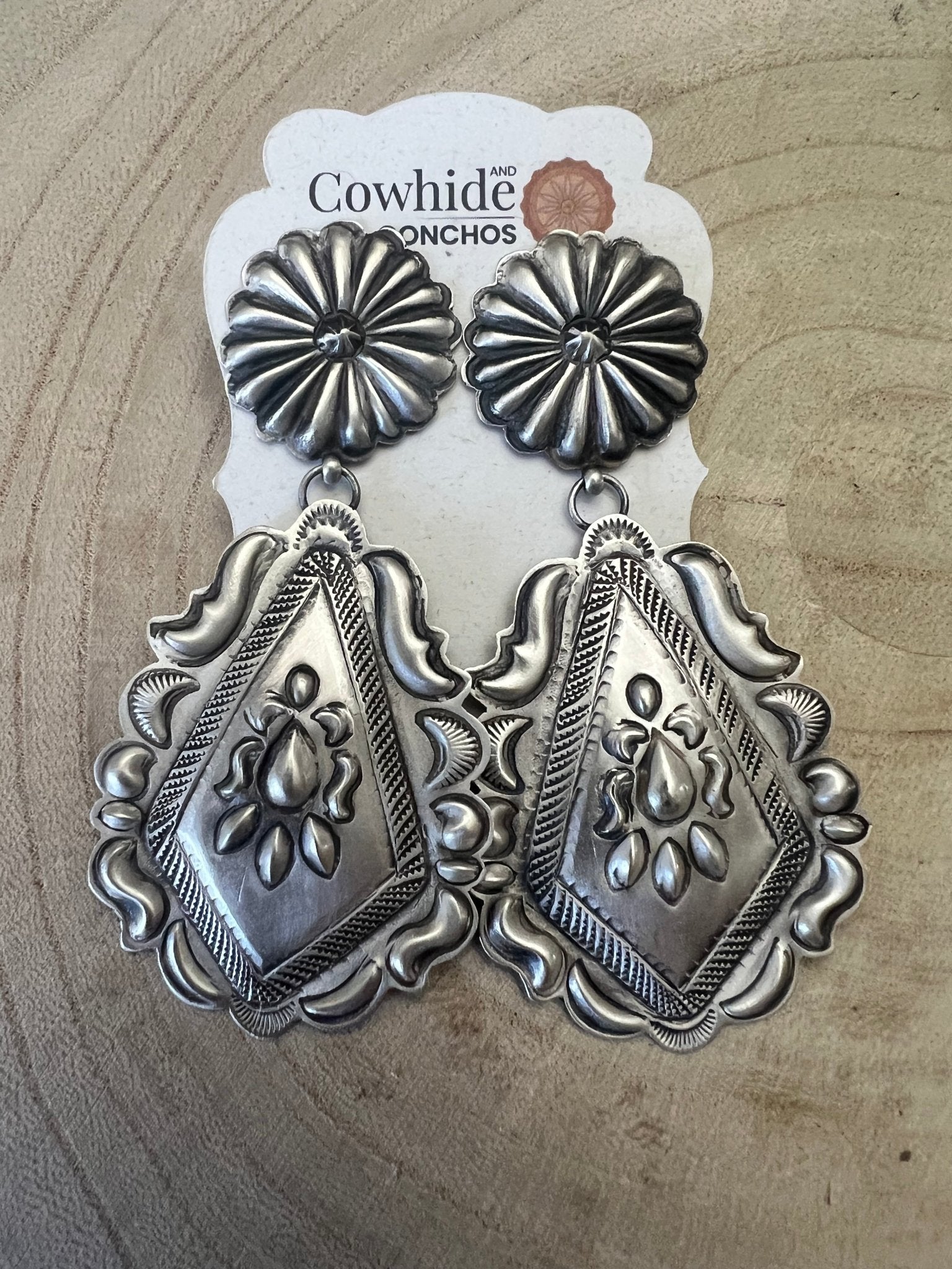 Eugene Charley Sterling Silver Earrings