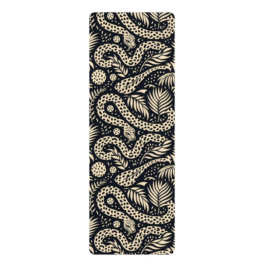 Exotic Jungle Snake Yoga Mat - Slippery Grip - Dipaliz