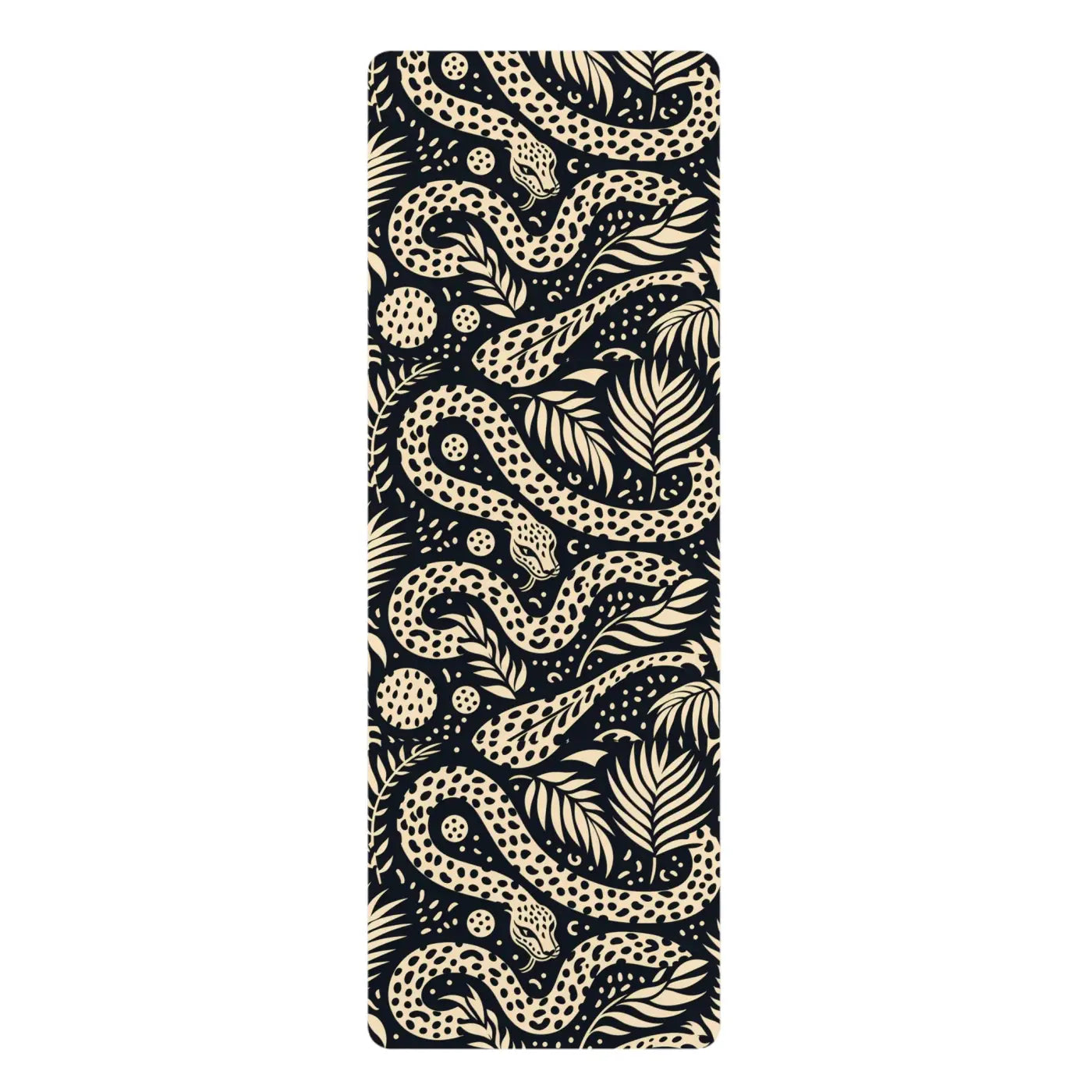 Exotic Jungle Snake Yoga Mat - Slippery Grip - Dipaliz