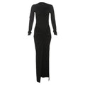 High Slit Tiny Waist Dress