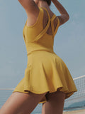 On The Go Go - Active Dress with Unitard Liner