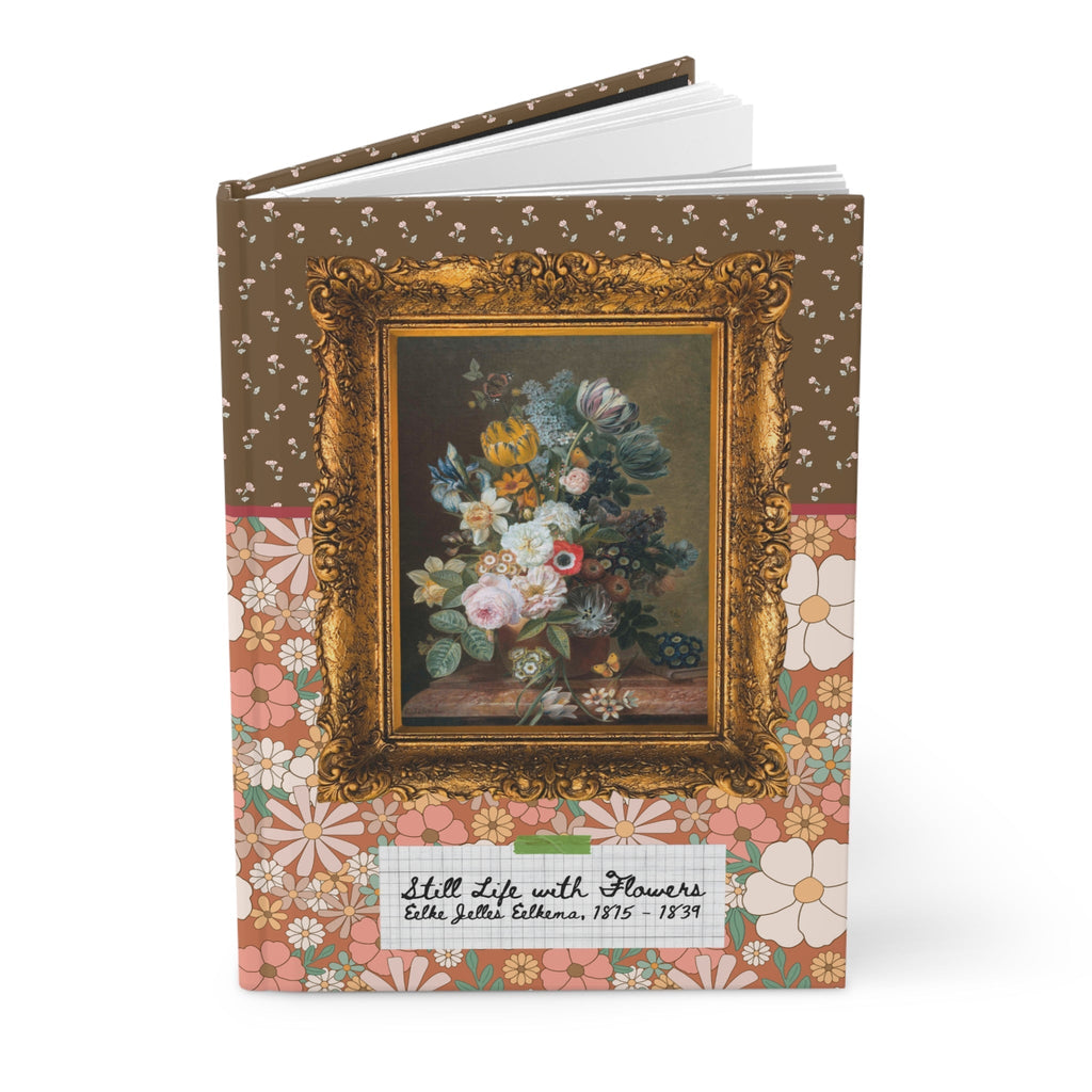Notebook: Still Life with Flowers