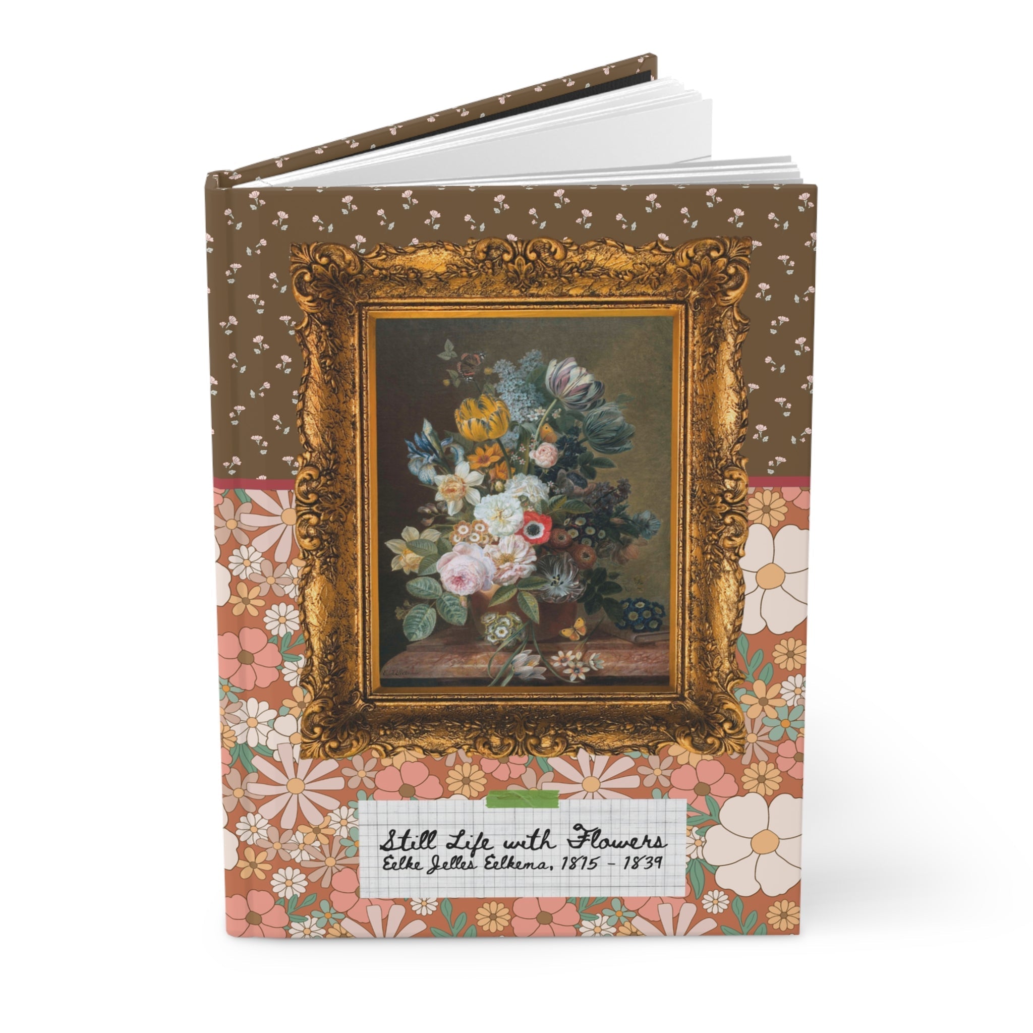 Notebook: Still Life with Flowers