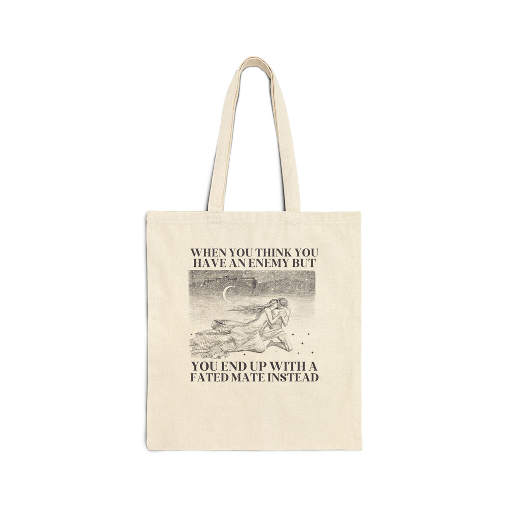 Fantasy Romance Bookworm Tote Bag