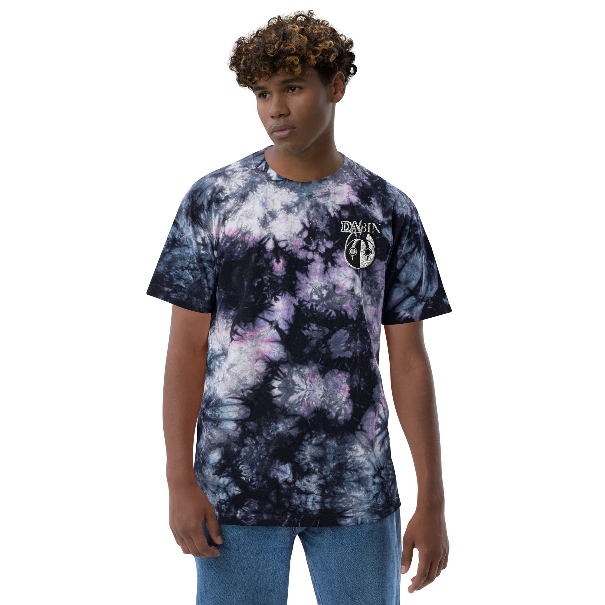Dabin Oversized Tie Dye Festival T-shirt EDM Artist Rave Shirt for Men Women Unisex