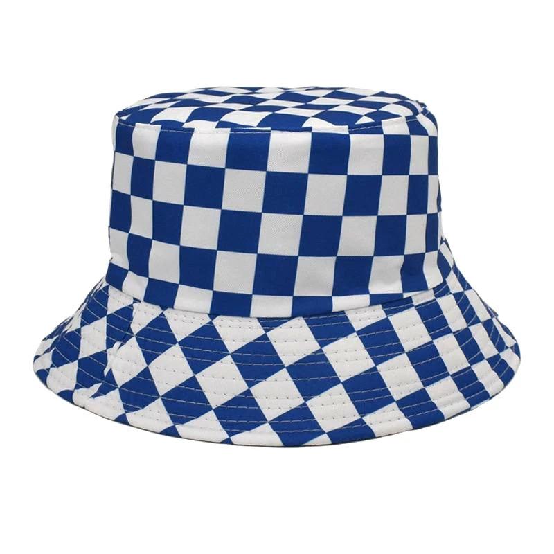 Men's Checkered Bucket Hat