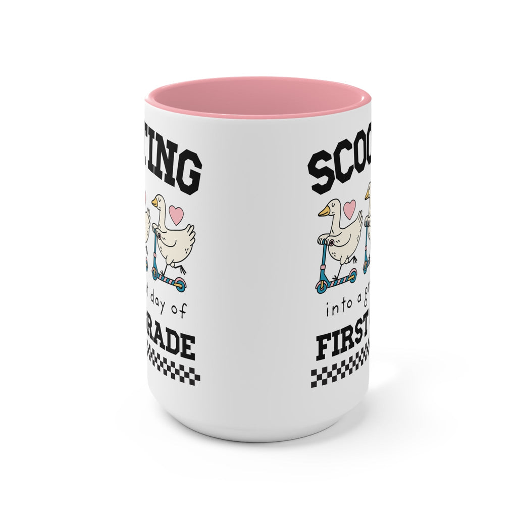 Scooting into First Grade Mug