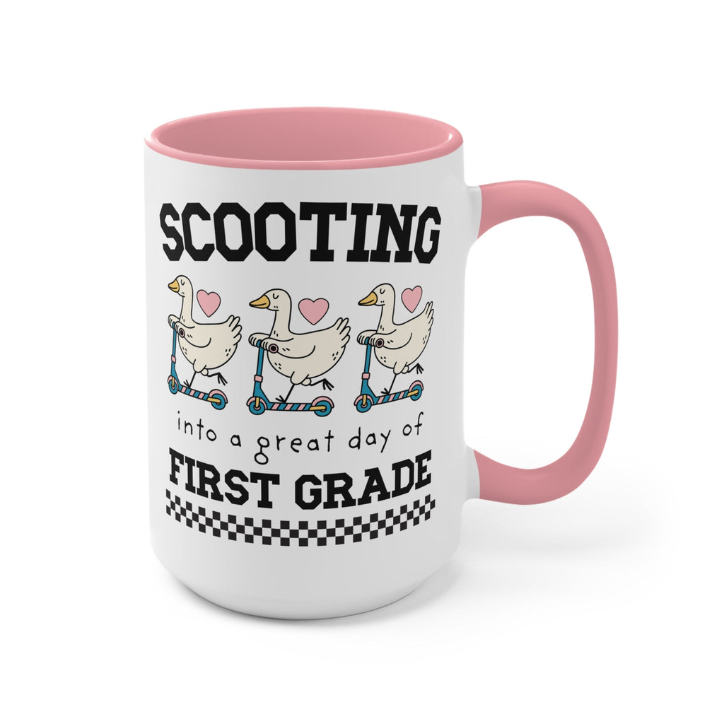 Scooting into First Grade Mug