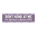 Floral Bookish Bumper Sticker