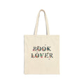 Floral Bookish Tote Bag for Reader: Book Lover