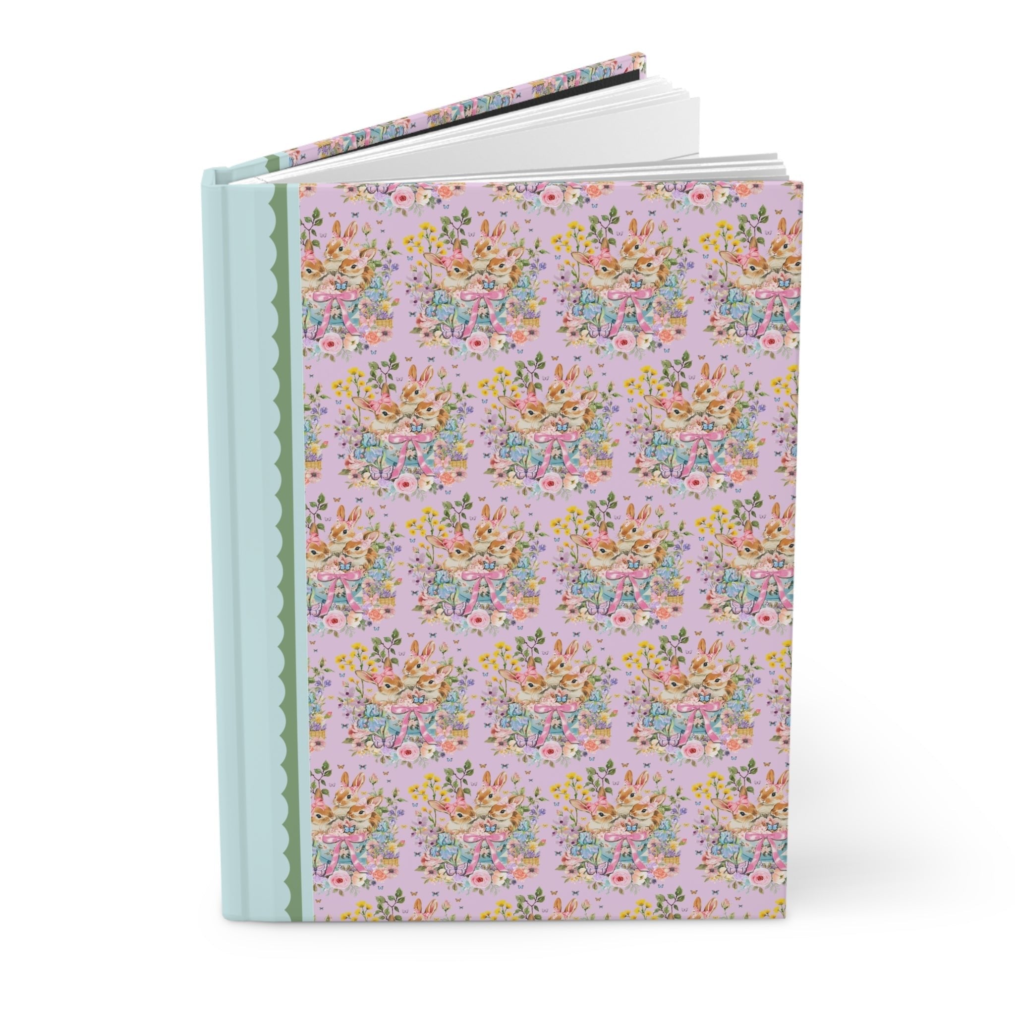 Floral Bunny Notebook