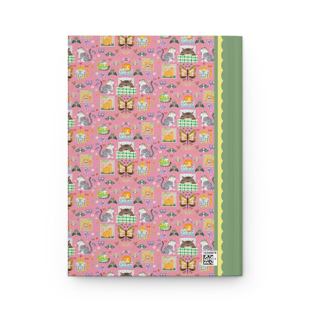 Floral Cat Notebook