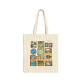 Floral Claude Monet Tote Bag for Art Historian