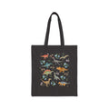 Floral Dinosaur Tote Bag