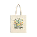 Floral Editing Day Tote Bag