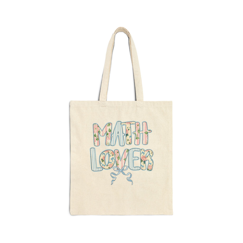 Floral Math Lover Tote
