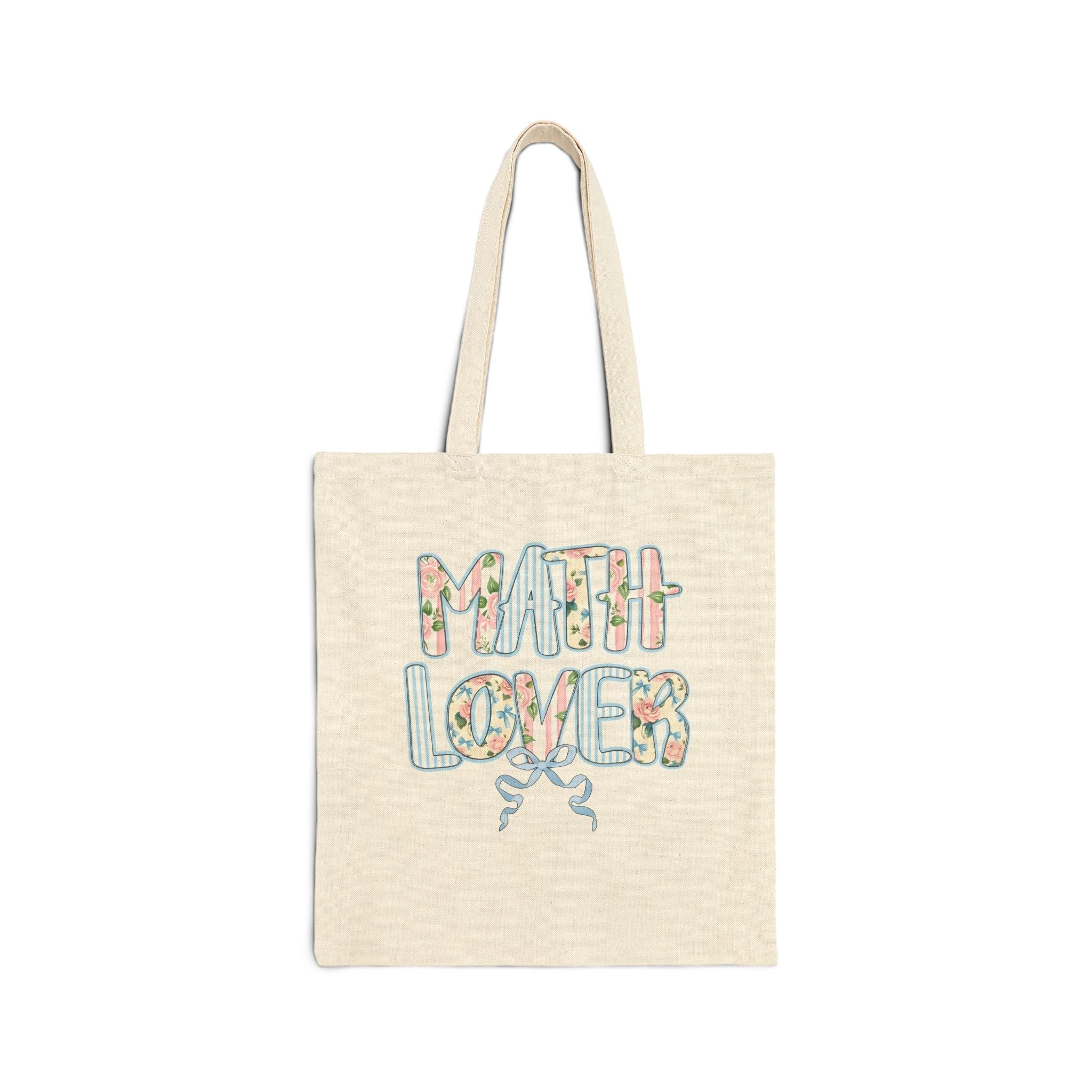 Floral Math Lover Tote