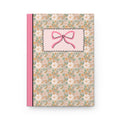 Floral Notebook with Bow