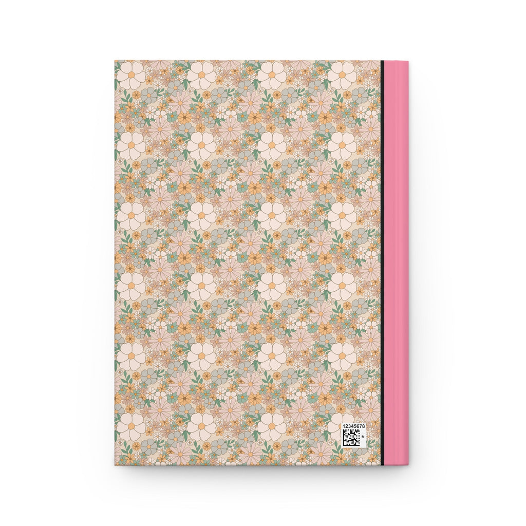 Floral Notebook with Bow