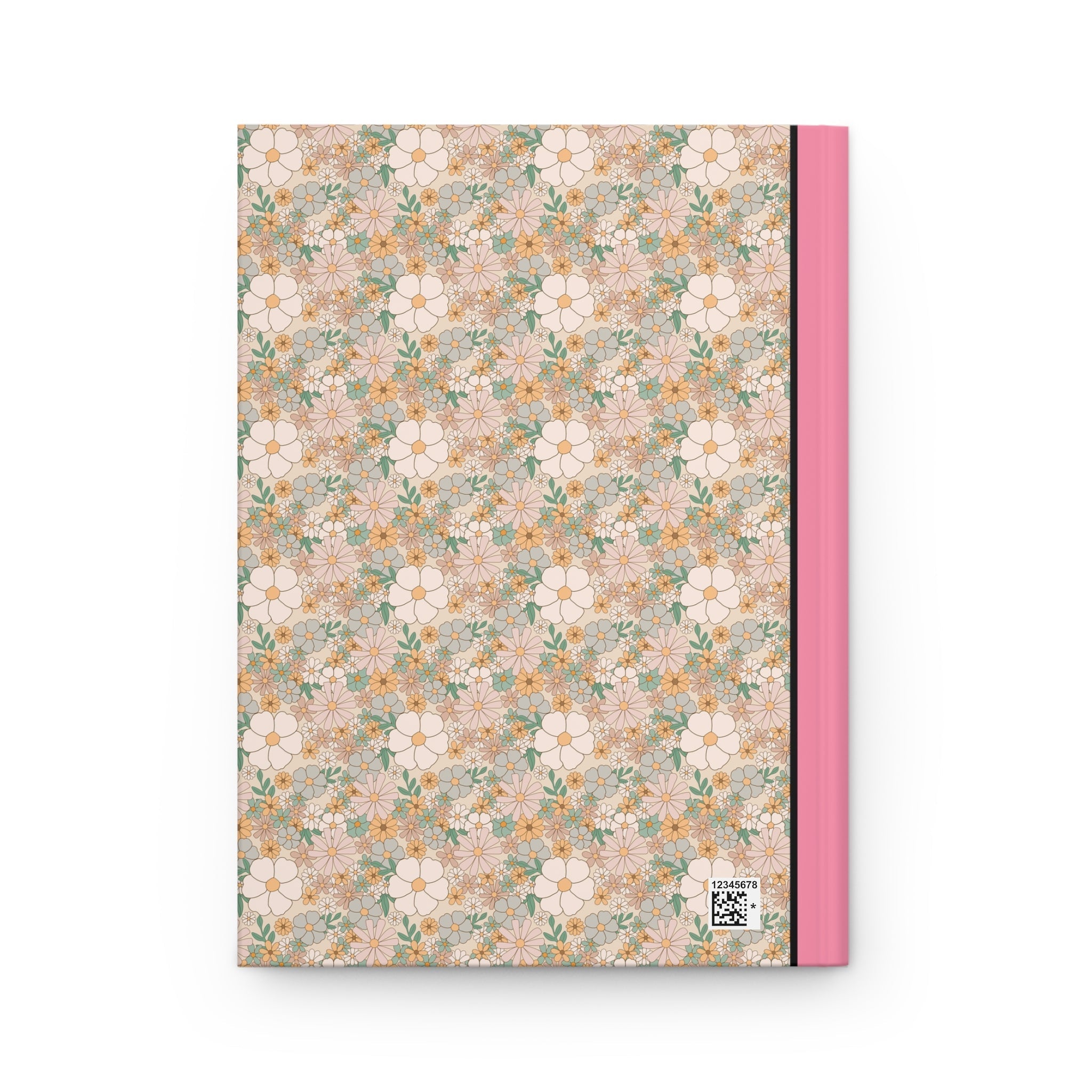 Floral Notebook with Bow