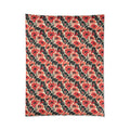 Vintage Floral Poppy Comforter - Microfiber Bedding - DipaliZ