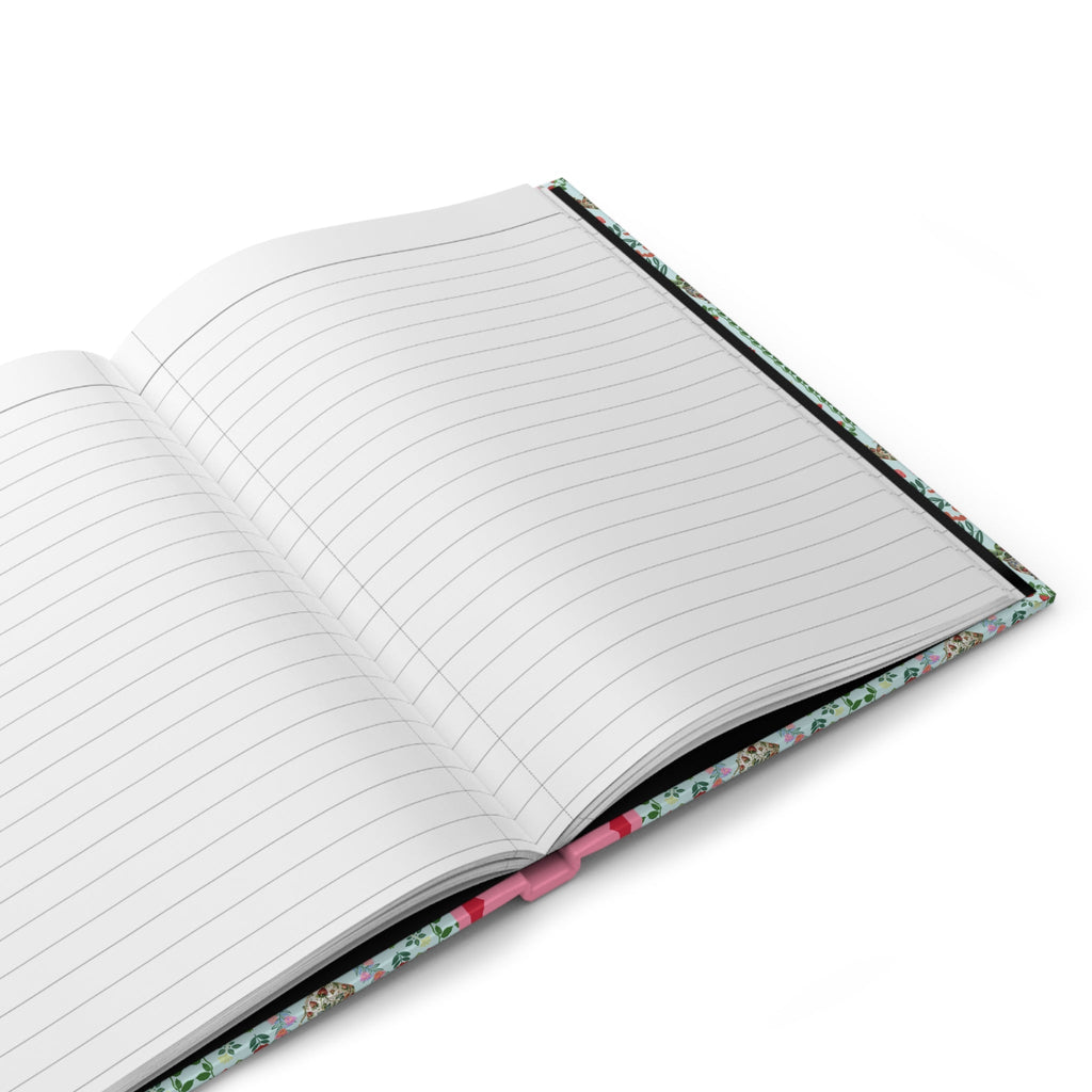 Floral Strawberry Notebook