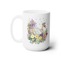 Floral Swan Coffee Mug