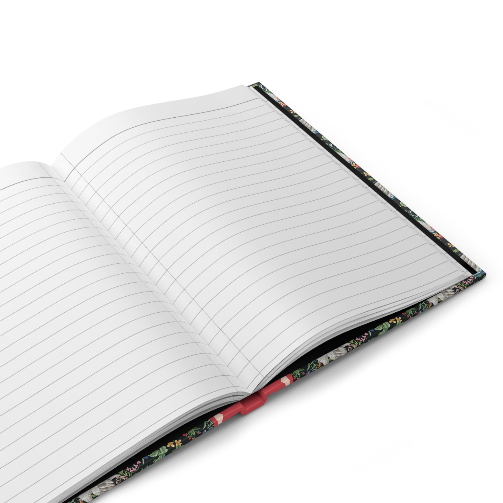 Floral Swan Notebook