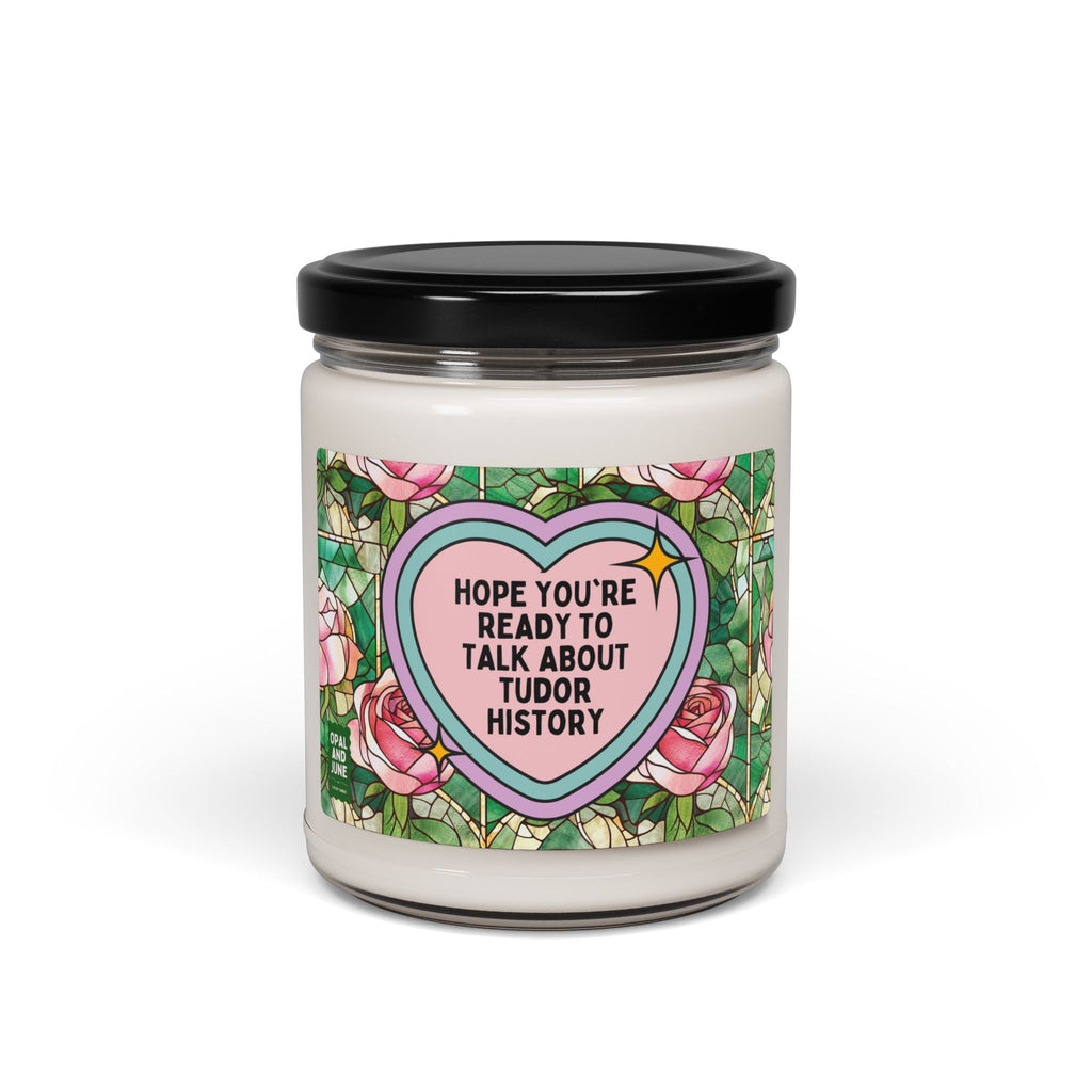 Floral Tudor History Candle