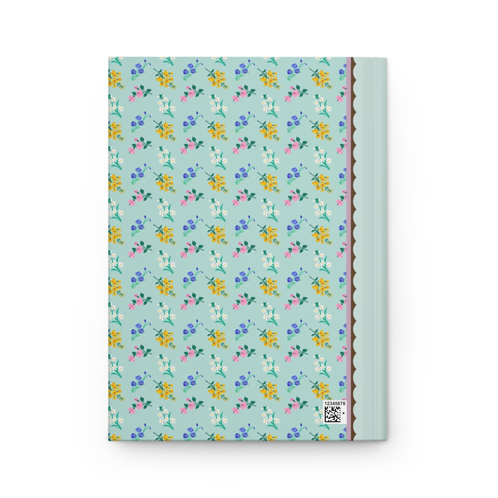 Floral Wolf Notebook